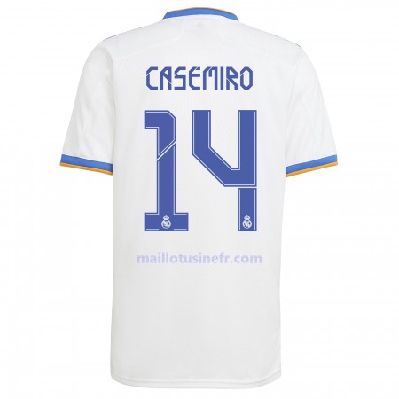 Maillot de Foot Real Madrid Casemiro 14 Domicile 2021-22 Maillot de Foot Real Madrid Casemiro 14 Domicile 2021-22